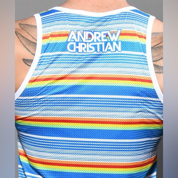 Stripe Mesh Tank - Picture 5 of 7